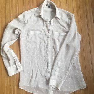 Express Sheer Portofino Shirt